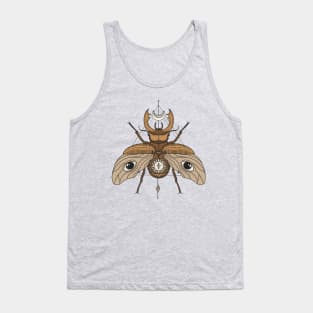 Colorfull  Beetle Illustration Tank Top